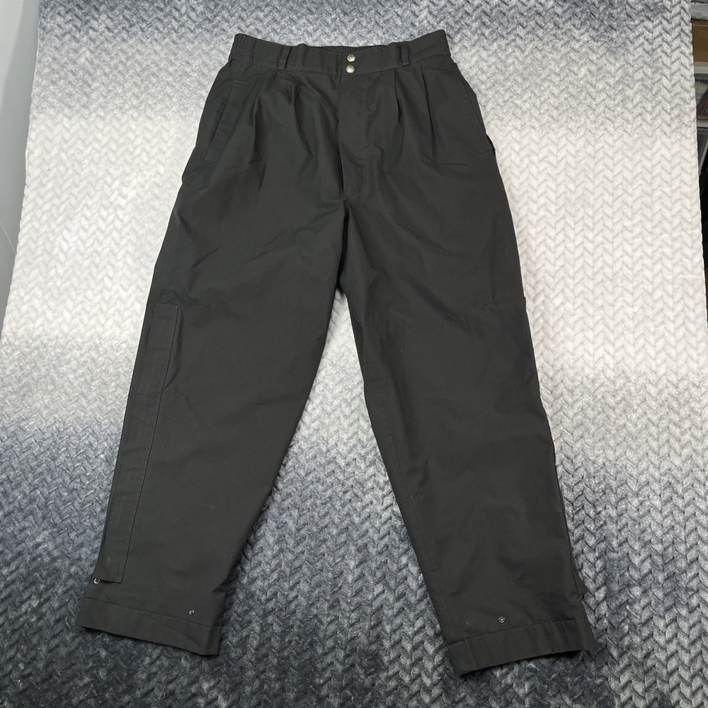 Zero Restriction ZR TOUR Slack Gore-Tex Pants Mens L Black‎ 32X30(Stretch waist)